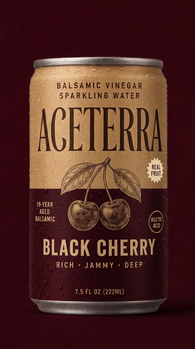 Aceterra Black Cherry can
